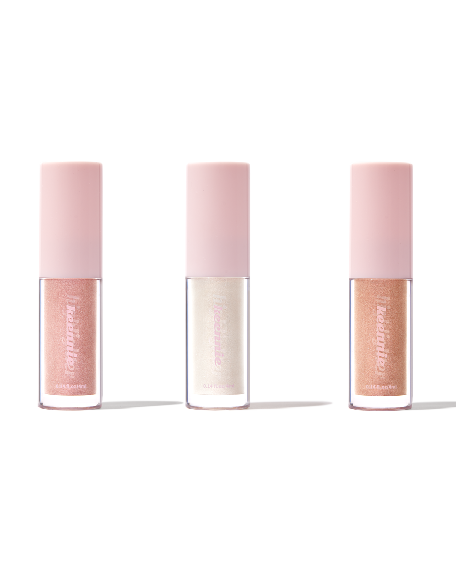 KEENNIE Glowluxe Liquid Highlighter 3-Piece Set