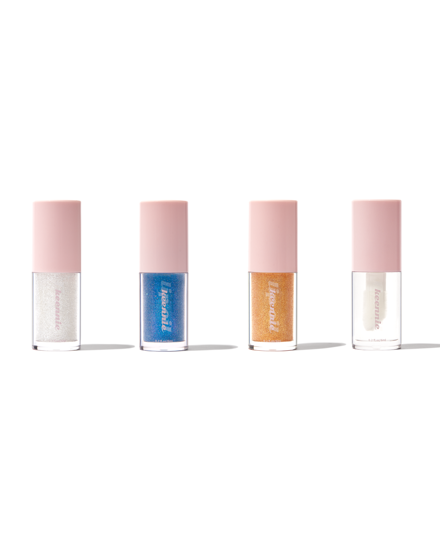 KEENNIE Shining Lip Oil 4-Piece Set