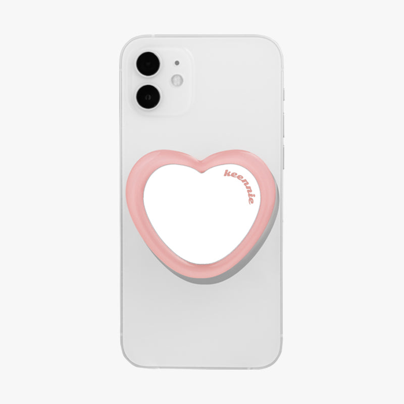 KEENNIE Heart Mirror Popgrip